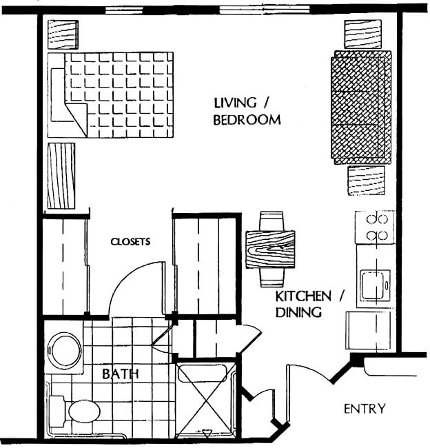 BT Studio Alcove 418-439 SQ FT (1)