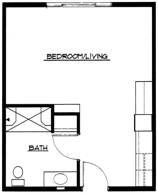 MR Studio 365-415 SQFT (1)