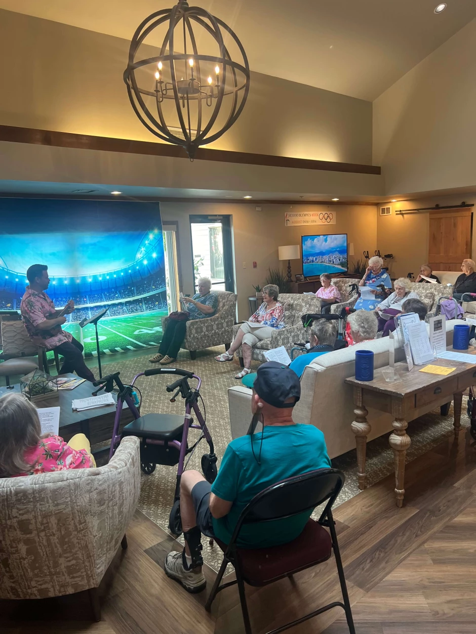 Sing a long with Russ