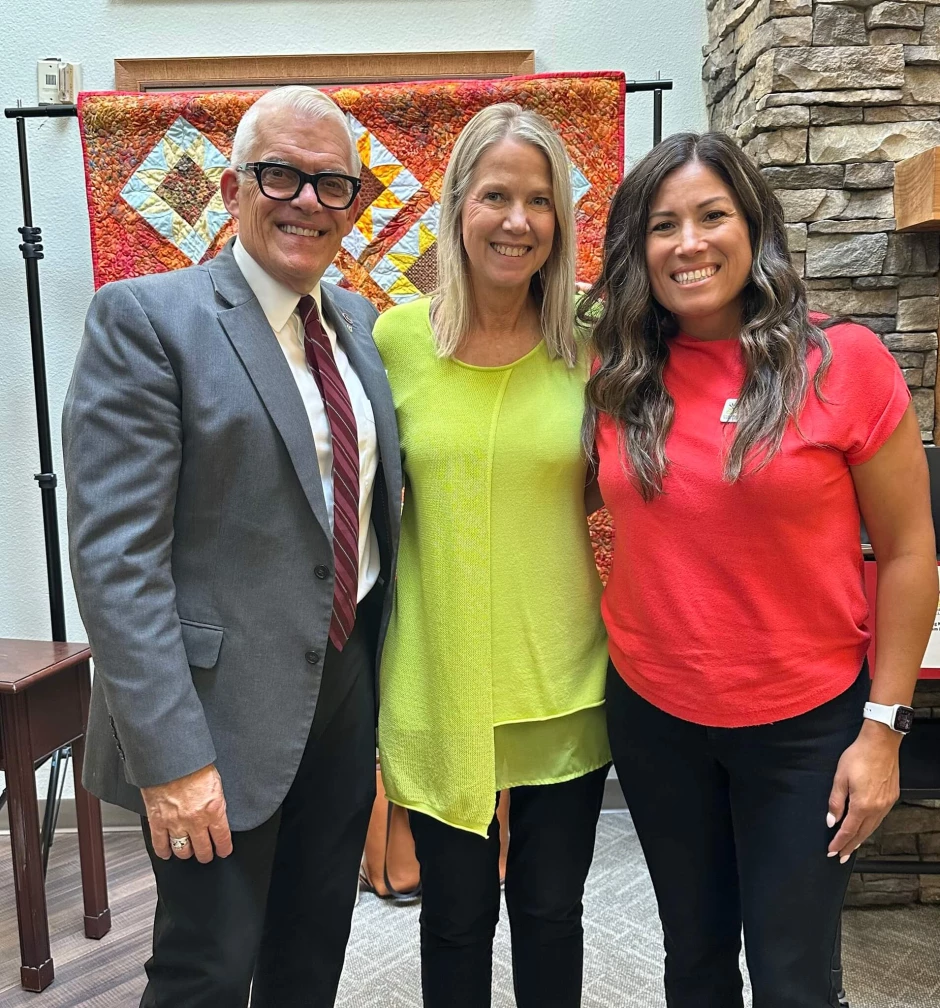 David, Sandra, and Flora